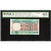 Image 1 : Very Rare PMCS 65 Gem UNC Graded Banknote of Republic India Fancy Number 786786 of Five Rupee