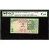 Image 1 : Very Rare PMCS 63 UNC Graded Fancy Number 786786 of 1997-2003 Signed by Bimal Jalan of Five Rupees B