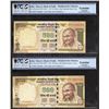Image 1 : Rare Five Hundred Rupees Republic India Fancy Number 1000000 Banknotes Singed by Raghuram G Rajan of