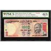 Image 1 : Extremely Rare PMCS 63 UNC Graded Thousand Rupees of 2005 of 786786 Fancy Number Banknote of Republi