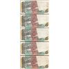 Image 1 : Exceedingly Rare Republic India Reverse Printing Error Hundred Rupees Consecutive Banknotes Signed b