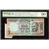 Image 1 : Extra Paper & Sheet Fold Cutting Error Banknote Signed by D Subbarao of Hundred Rupees of 2011 of Re