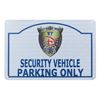 Image 1 : A Walt Disney World Security Vehicle Parking Only Sign.