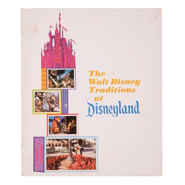 "The Walt Disney Traditions at Disneyland" Booklet.