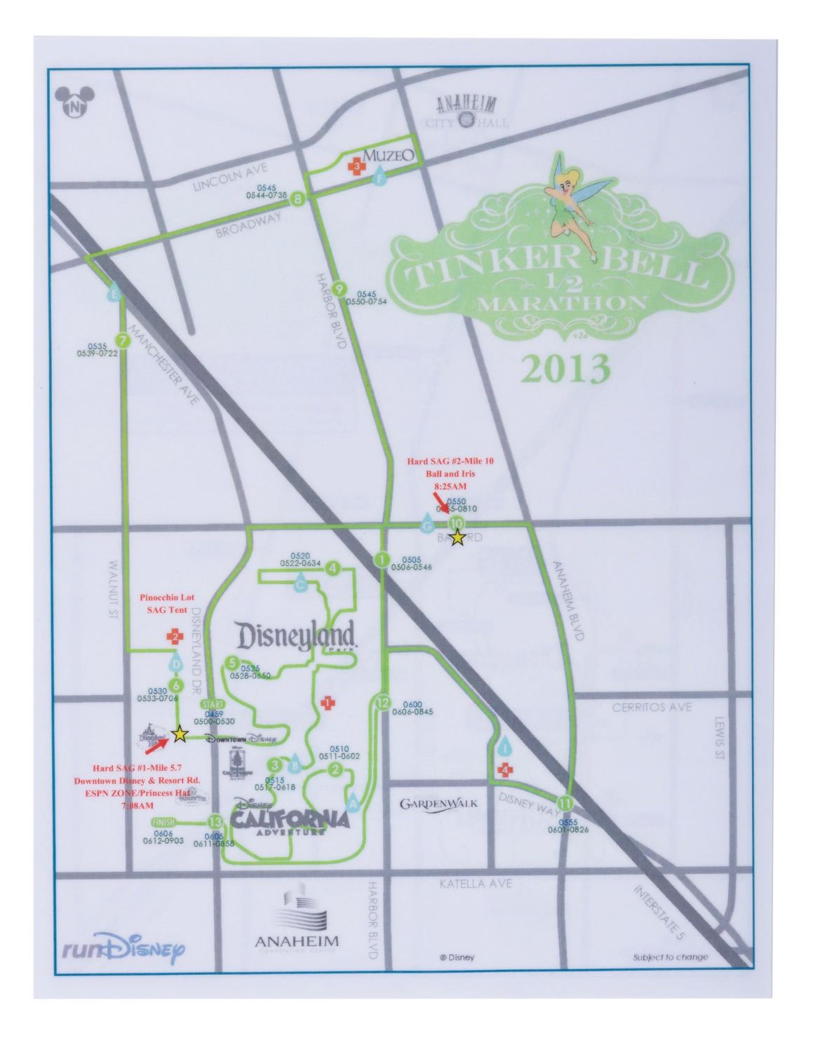 Tinkerbell Films Map A