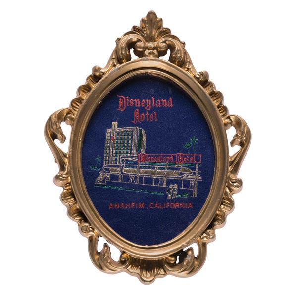 A Disneyland Hotel Wall Plaque.