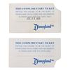 Image 1 : A Pair of 1955 Complimentary Tickets.