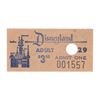 Image 1 : A 1969 Disneyland Adult Admission Ticket.