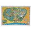 Image 1 : A 1968 Disneyland Souvenir Map.