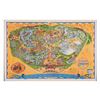 Image 1 : A 1972 Disneyland Souvenir Map.