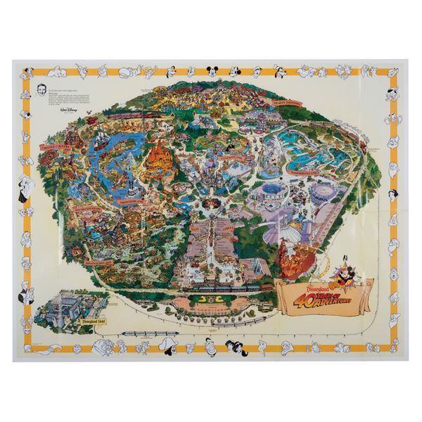 1995 Error Disneyland Map