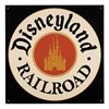 Image 1 : A Disneyland Railroad Large Metal Station Sign.