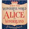 Image 2 : An Original Alice in Wonderland Lamppost Sign.