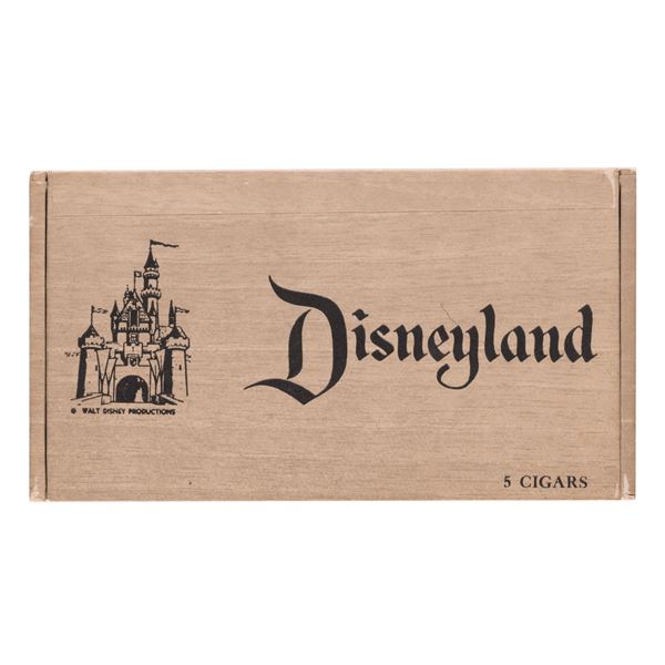 A Disneyland Cigar Box.