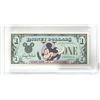 Image 1 : A 1987 Mickey $1 Disney Dollar.