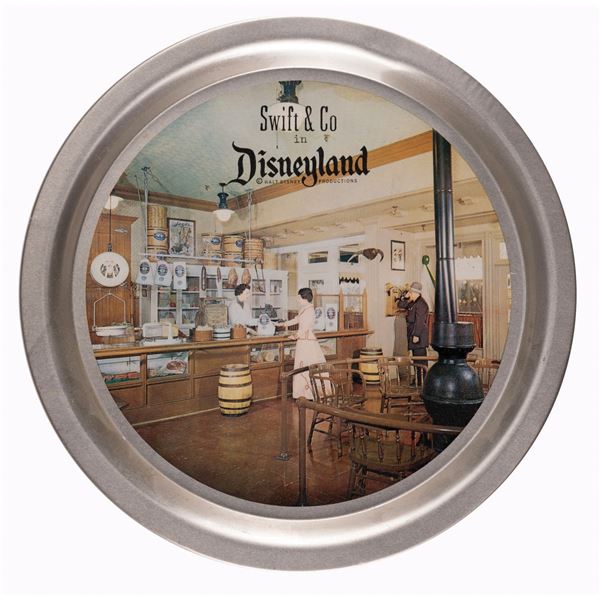 A Disneyland Swift & Company Souvenir Tray.