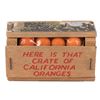 Image 1 : A Mini California Oranges Souvenir Crate.