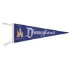 Image 1 : A Disneyland Sleeping Beauty Castle Blue Pennant.