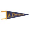 Image 1 : A Disneyland Sleeping Beauty Castle Blue Pennant.
