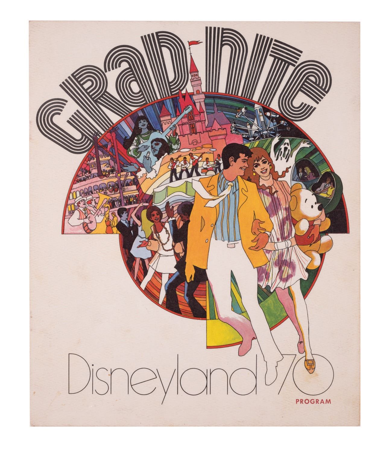 A Disneyland Grad Nite '70 Program.