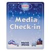 Image 1 : A Disneyland "Winter Dreams" Media Check-In Sign.