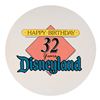 Image 1 : A Happy Birthday Disneyland 32 Years Sign.