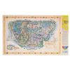 Image 1 : Disneyland 45th Anniversary Map Memorabilia.