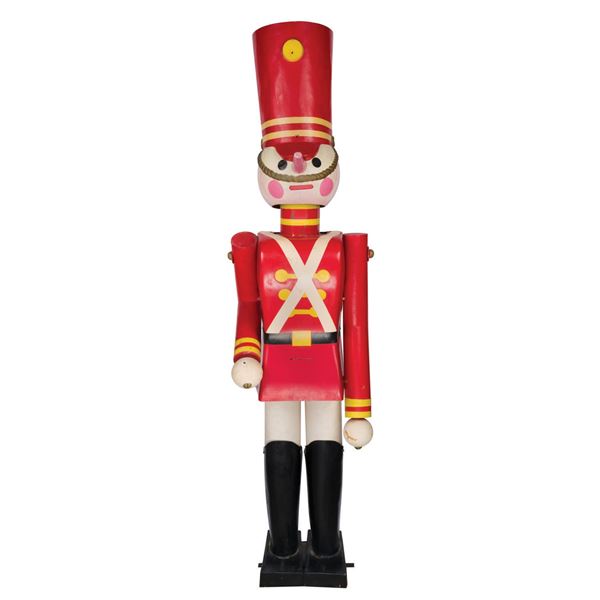 A Babes in Toyland Village Soldier Figure Prop.