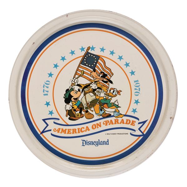 A Disneyland & America on Parade Souvenir Tray.