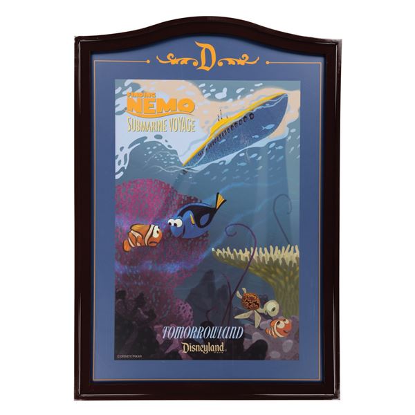 A Finding Nemo Submarine Backstage Attraction Poster.