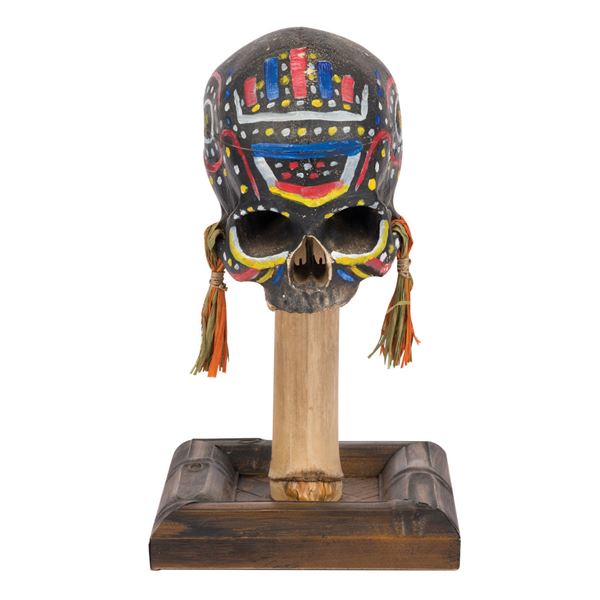 A Jungle Cruise Skull Prop.