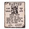 Image 1 : A Disneyland Frontierland Souvenir Wanted Poster.