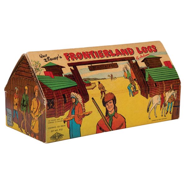 A Frontierland Logs Toy Set.