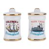 Image 1 : Mark Twain & Columbia Salt & Pepper Shaker Set.