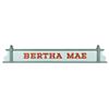 Image 1 : An Original "Bertha Mae" Mike Fink Keel Boat Sign.