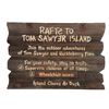 Image 1 : Rafts to Tom Sawyer Island Sign.