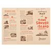 Image 2 : An "Explorer's Map of Tom Sawyer Island" Brochure.