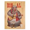 Image 1 : A Country Bear Jamboree Big Al Poster.