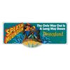 Image 1 : A Disneyland Splash Mountain Bumper Sticker