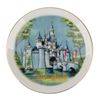 Image 1 : A Miniature Disneyland Castle Souvenir Plate.