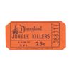 Image 1 : A Keller's Jungle Killers Admission Ticket.