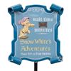 Image 1 : Snow White's Scary Adventure Wait Time Sign.