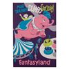 Image 1 : A Dumbo Fantasyland Attraction Poster.