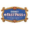 Image 1 : A Dumbo The Flying Elephant Fastpass+ Sign.