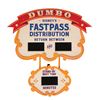 Image 1 : A Dumbo Flying Elephants Fastpass+ Distribution Sign.