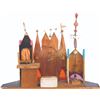 Image 2 : A Rolly Crump It's a Small World Clock Concept Model.