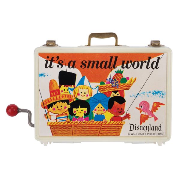 It's a Small World Mini Suitcase Music Box.