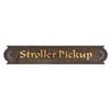 Image 1 : A Fantasyland Skyway Stroller Pickup Sign.