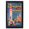 Image 1 : A Disneyland & TWA Los Angeles Mini Travel Poster.