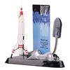 Image 2 : A Moonliner Rocket & Poster Desk Lamp.